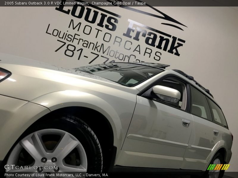Champagne Gold Opal / Taupe 2005 Subaru Outback 3.0 R VDC Limited Wagon