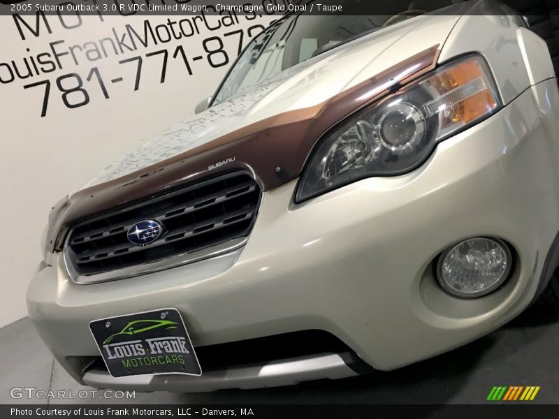 Champagne Gold Opal / Taupe 2005 Subaru Outback 3.0 R VDC Limited Wagon