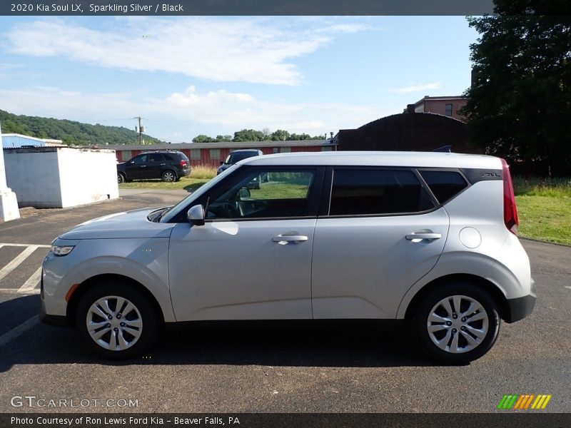 Sparkling Silver / Black 2020 Kia Soul LX