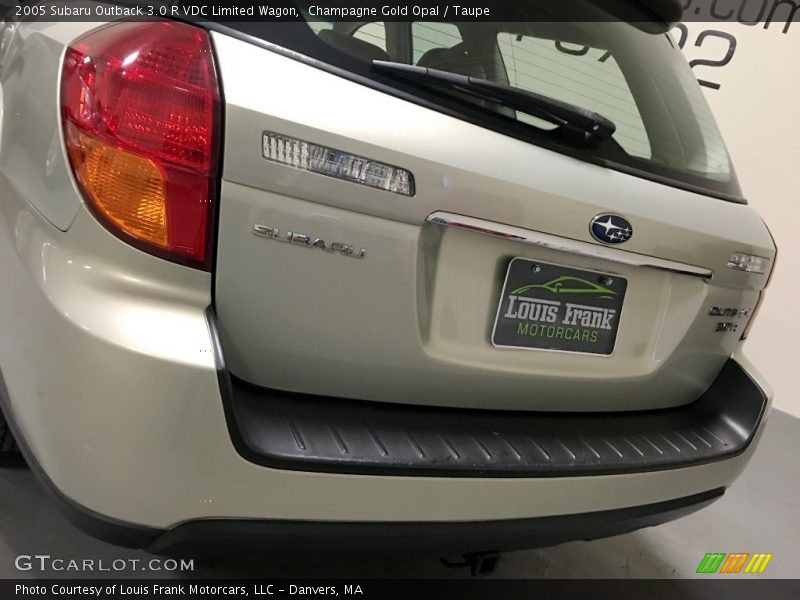 Champagne Gold Opal / Taupe 2005 Subaru Outback 3.0 R VDC Limited Wagon