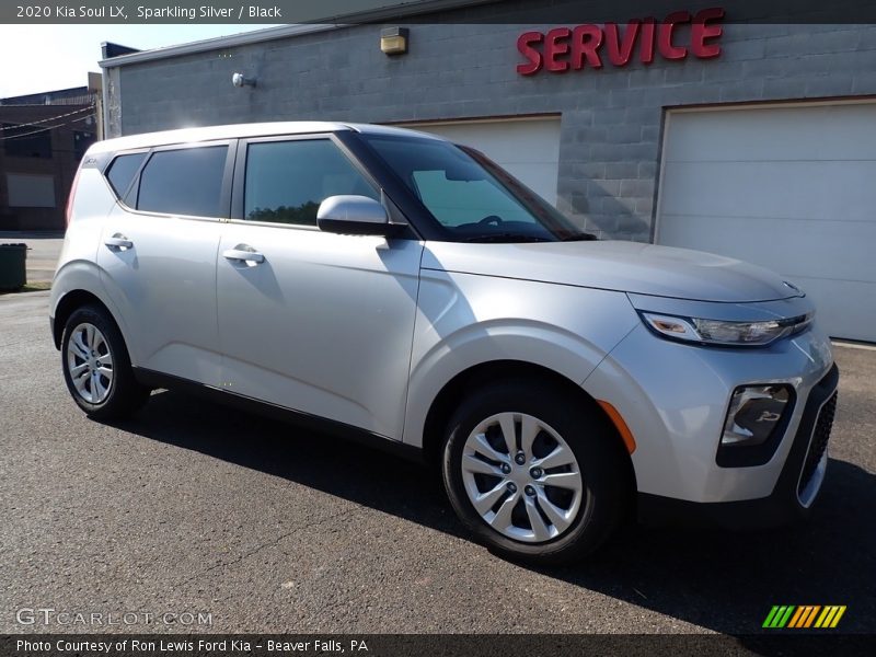 Sparkling Silver / Black 2020 Kia Soul LX