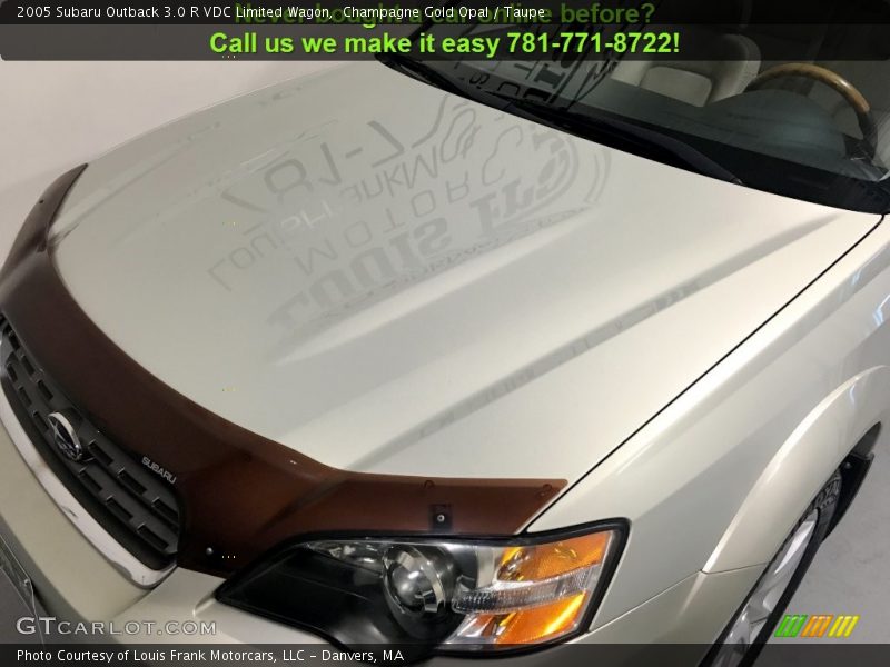 Champagne Gold Opal / Taupe 2005 Subaru Outback 3.0 R VDC Limited Wagon