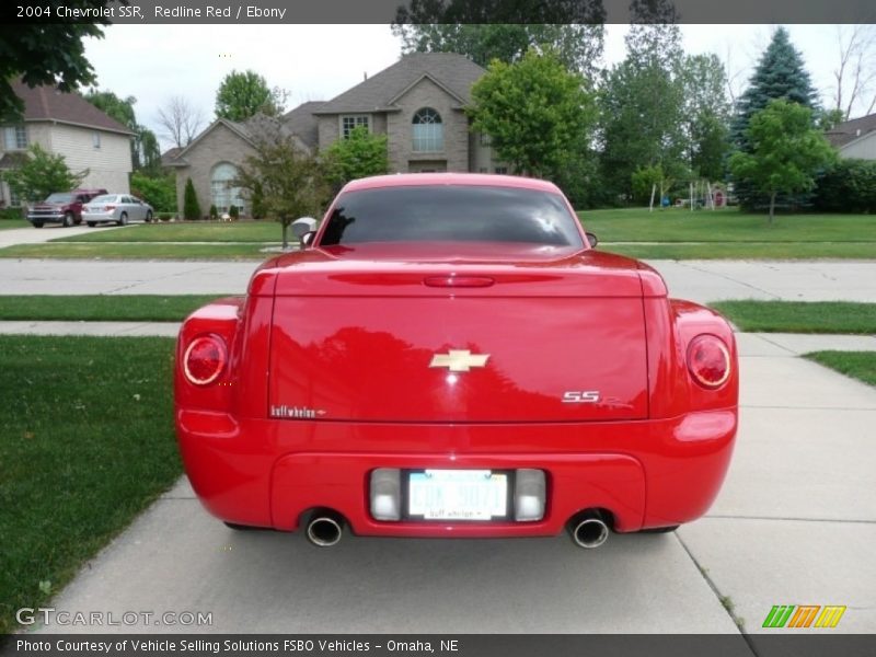 Redline Red / Ebony 2004 Chevrolet SSR