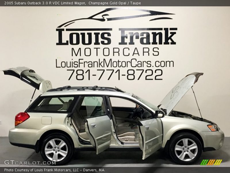 Champagne Gold Opal / Taupe 2005 Subaru Outback 3.0 R VDC Limited Wagon