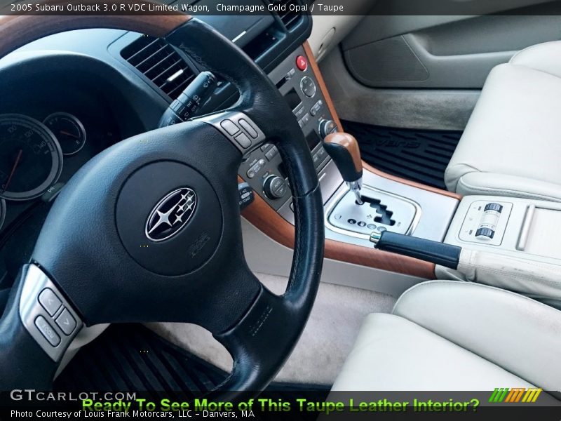Champagne Gold Opal / Taupe 2005 Subaru Outback 3.0 R VDC Limited Wagon