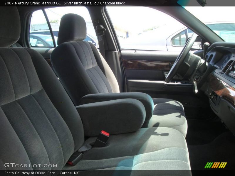 Silver Birch Metallic / Charcoal Black 2007 Mercury Grand Marquis GS