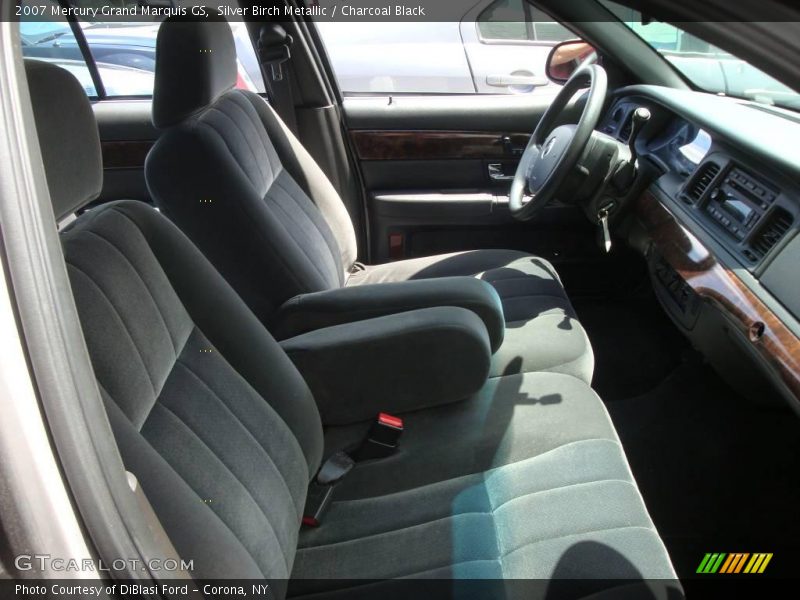 Silver Birch Metallic / Charcoal Black 2007 Mercury Grand Marquis GS