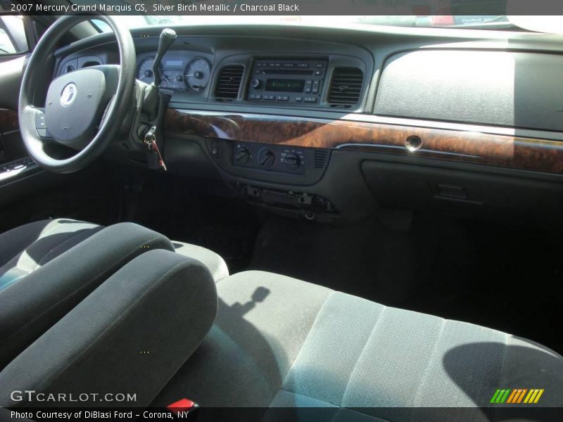 Silver Birch Metallic / Charcoal Black 2007 Mercury Grand Marquis GS