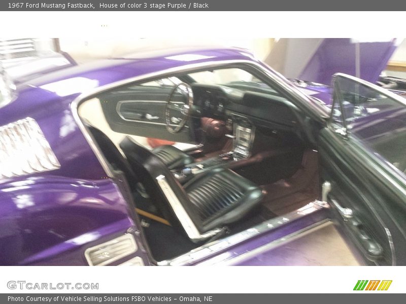 House of color 3 stage Purple / Black 1967 Ford Mustang Fastback