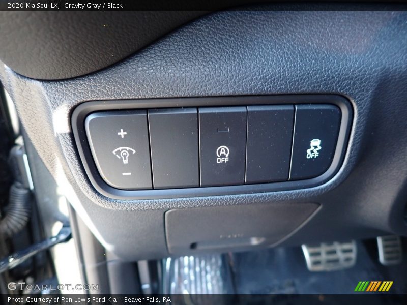 Gravity Gray / Black 2020 Kia Soul LX