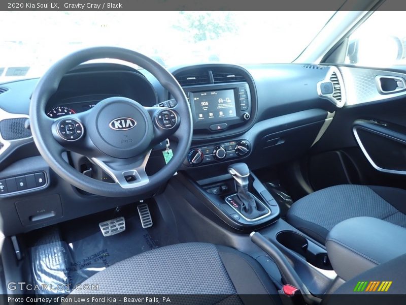 Gravity Gray / Black 2020 Kia Soul LX