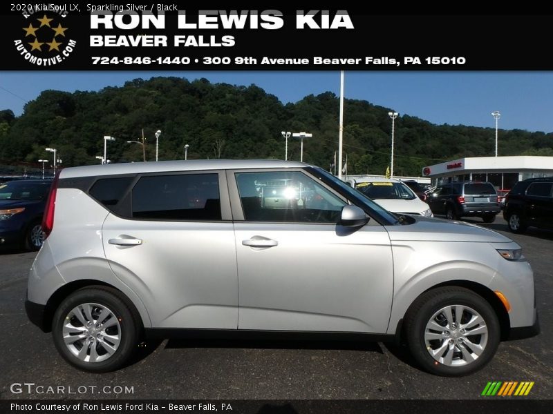 Sparkling Silver / Black 2020 Kia Soul LX