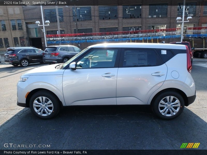 Sparkling Silver / Black 2020 Kia Soul LX