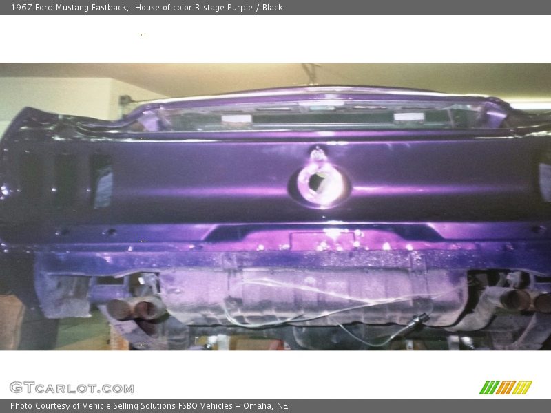 House of color 3 stage Purple / Black 1967 Ford Mustang Fastback