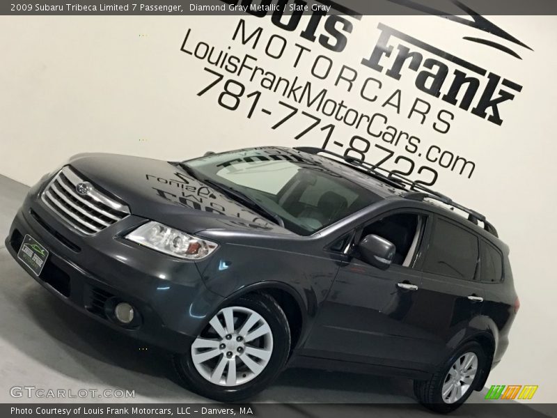 Diamond Gray Metallic / Slate Gray 2009 Subaru Tribeca Limited 7 Passenger