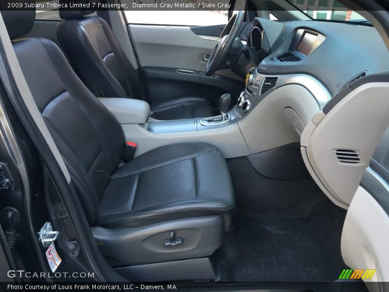 Front Seat of 2009 Tribeca Limited 7 Passenger