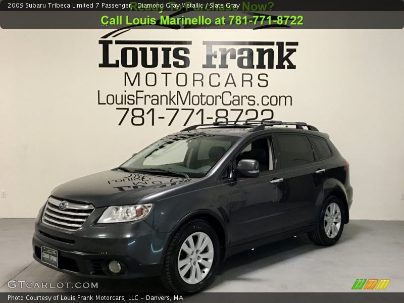 Diamond Gray Metallic / Slate Gray 2009 Subaru Tribeca Limited 7 Passenger