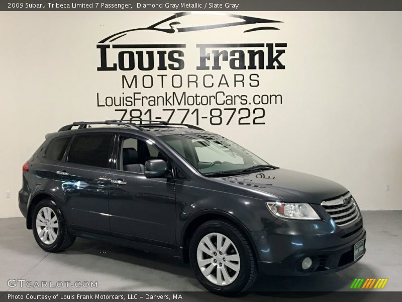 Diamond Gray Metallic / Slate Gray 2009 Subaru Tribeca Limited 7 Passenger