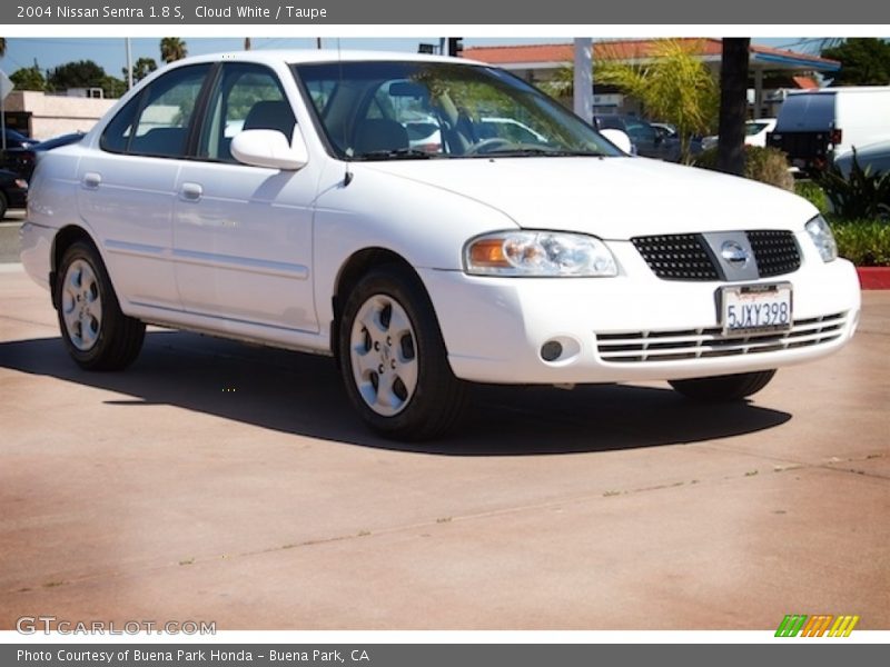  2004 Sentra 1.8 S Cloud White