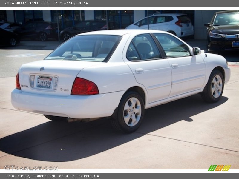  2004 Sentra 1.8 S Cloud White