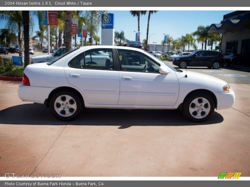  2004 Sentra 1.8 S Cloud White