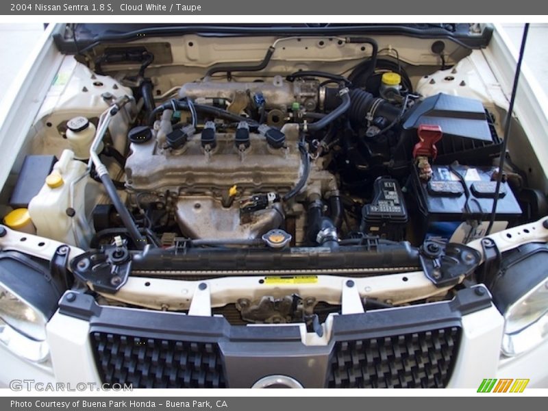  2004 Sentra 1.8 S Engine - 1.8 Liter DOHC 16-Valve 4 Cylinder