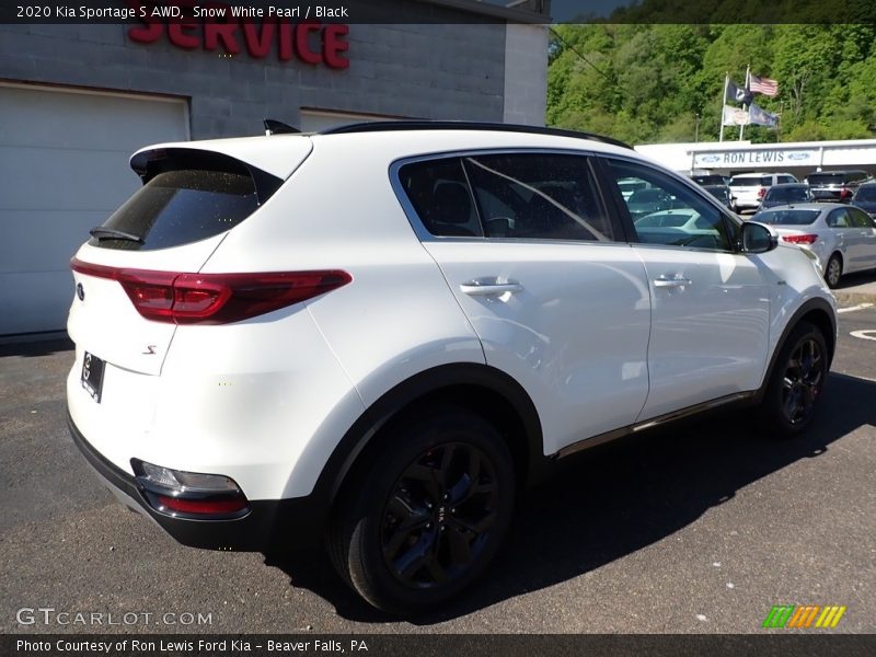 Snow White Pearl / Black 2020 Kia Sportage S AWD