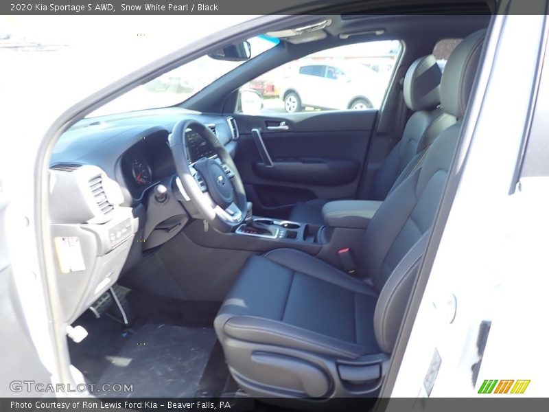 Snow White Pearl / Black 2020 Kia Sportage S AWD