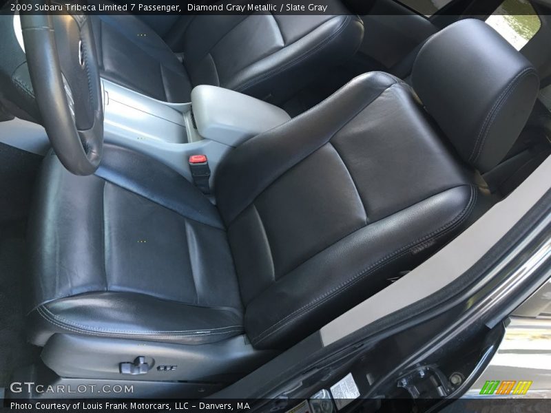Front Seat of 2009 Tribeca Limited 7 Passenger
