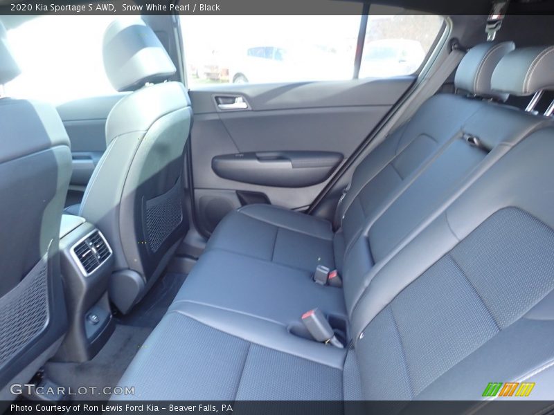 Snow White Pearl / Black 2020 Kia Sportage S AWD