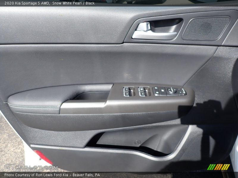 Snow White Pearl / Black 2020 Kia Sportage S AWD
