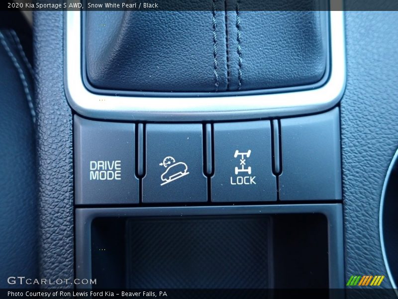 Snow White Pearl / Black 2020 Kia Sportage S AWD