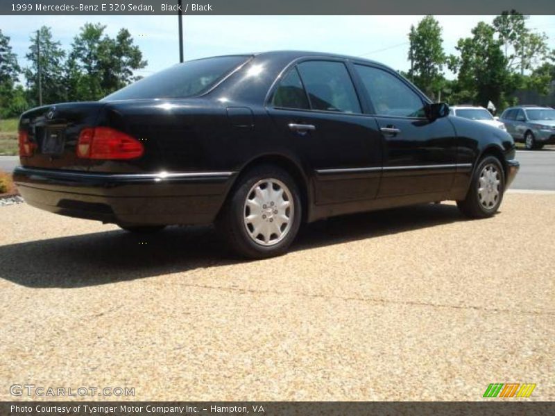 Black / Black 1999 Mercedes-Benz E 320 Sedan