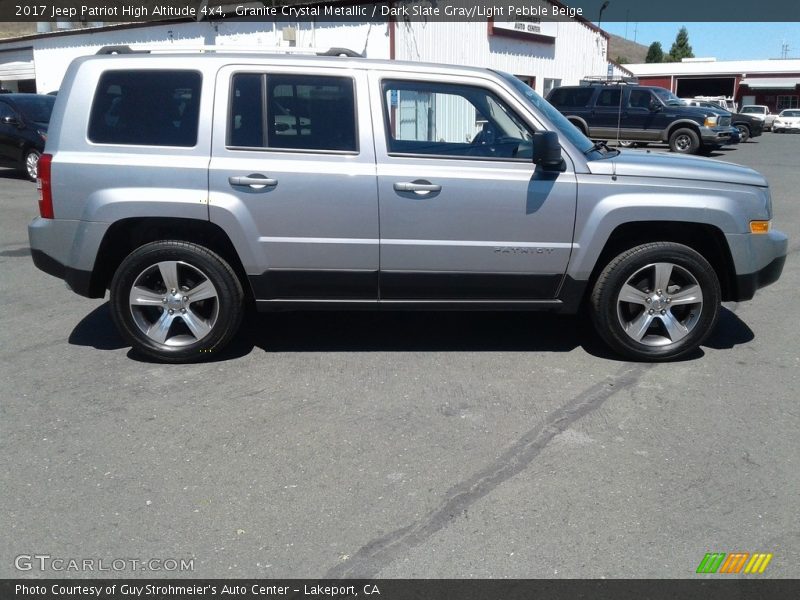 Granite Crystal Metallic / Dark Slate Gray/Light Pebble Beige 2017 Jeep Patriot High Altitude 4x4