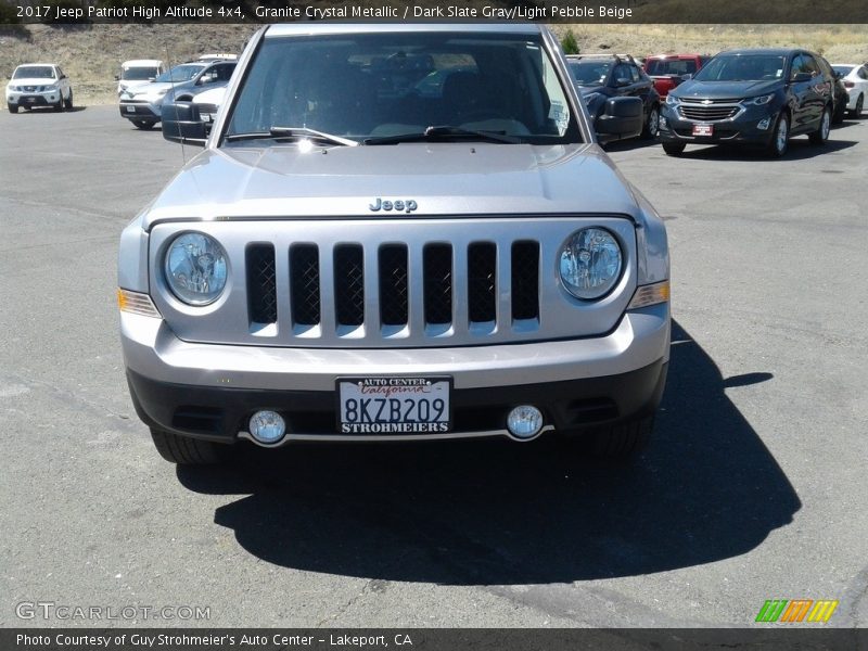 Granite Crystal Metallic / Dark Slate Gray/Light Pebble Beige 2017 Jeep Patriot High Altitude 4x4