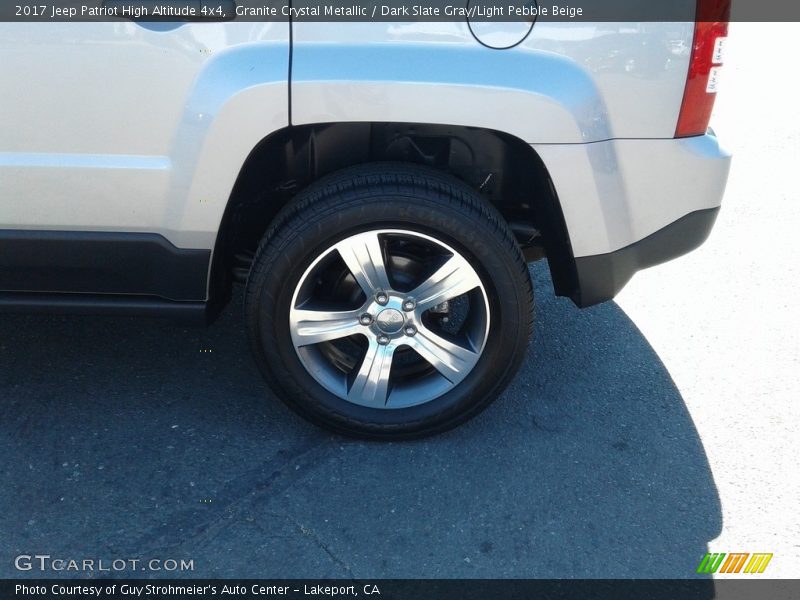 Granite Crystal Metallic / Dark Slate Gray/Light Pebble Beige 2017 Jeep Patriot High Altitude 4x4