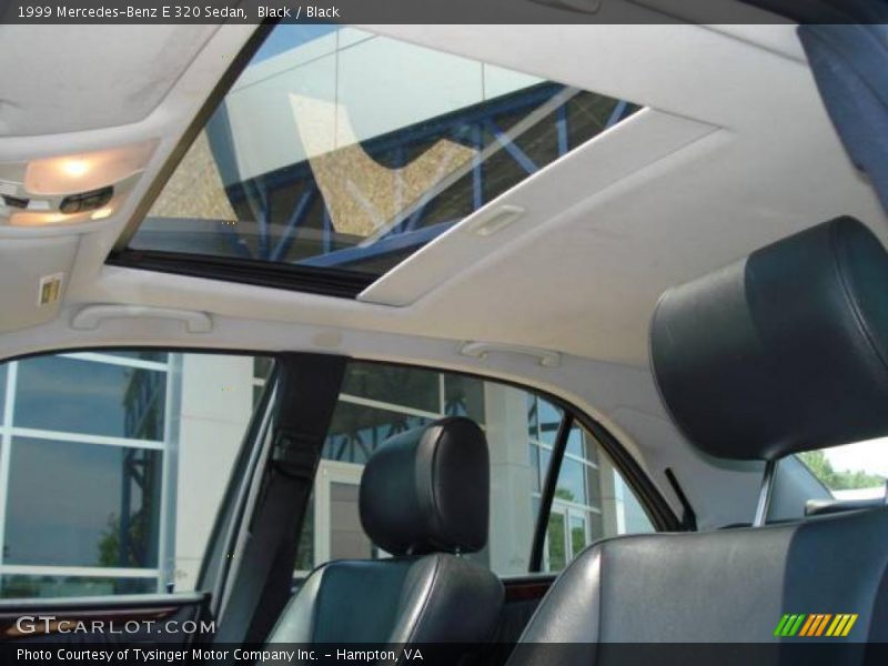 Black / Black 1999 Mercedes-Benz E 320 Sedan