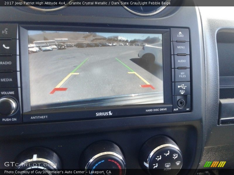Granite Crystal Metallic / Dark Slate Gray/Light Pebble Beige 2017 Jeep Patriot High Altitude 4x4