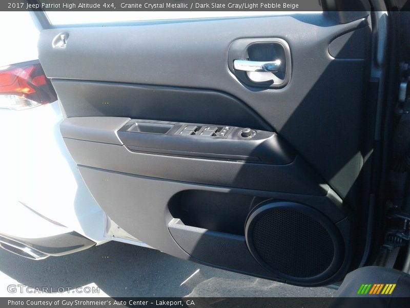 Granite Crystal Metallic / Dark Slate Gray/Light Pebble Beige 2017 Jeep Patriot High Altitude 4x4