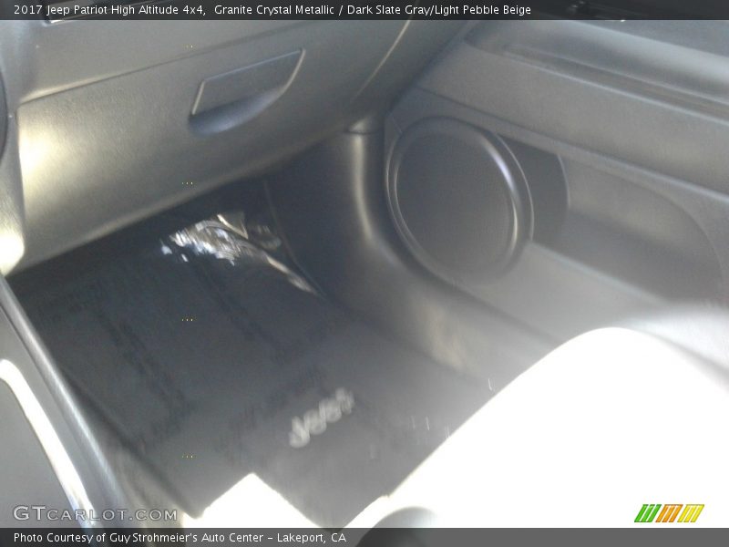 Granite Crystal Metallic / Dark Slate Gray/Light Pebble Beige 2017 Jeep Patriot High Altitude 4x4