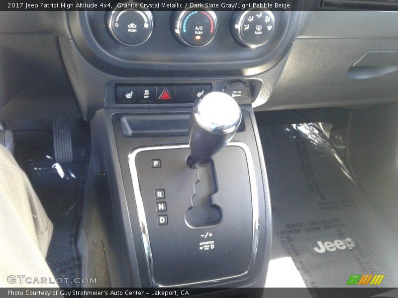 Granite Crystal Metallic / Dark Slate Gray/Light Pebble Beige 2017 Jeep Patriot High Altitude 4x4