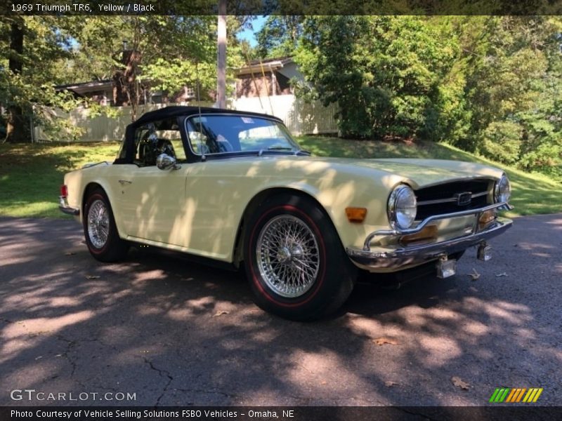  1969 TR6  Yellow