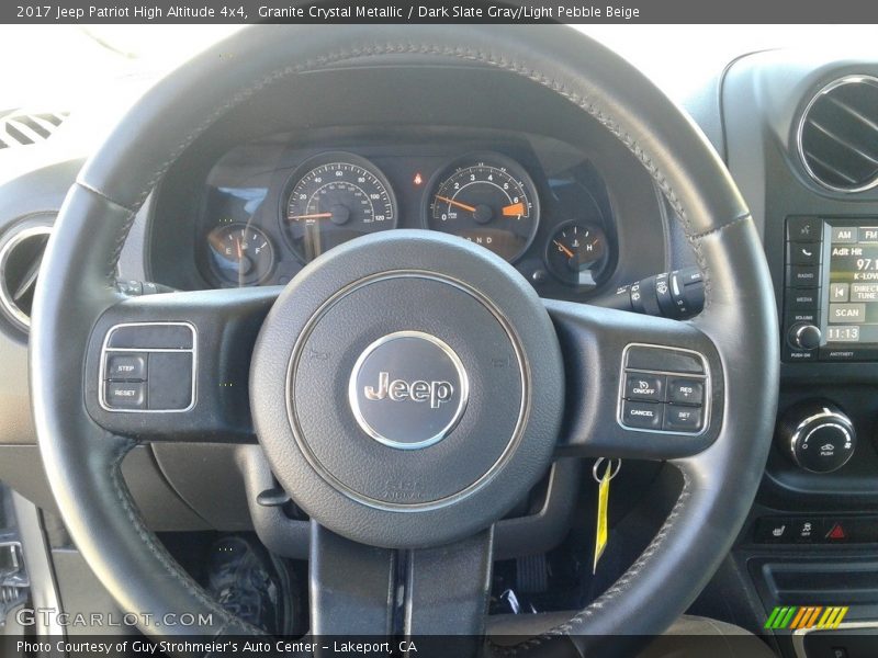 Granite Crystal Metallic / Dark Slate Gray/Light Pebble Beige 2017 Jeep Patriot High Altitude 4x4