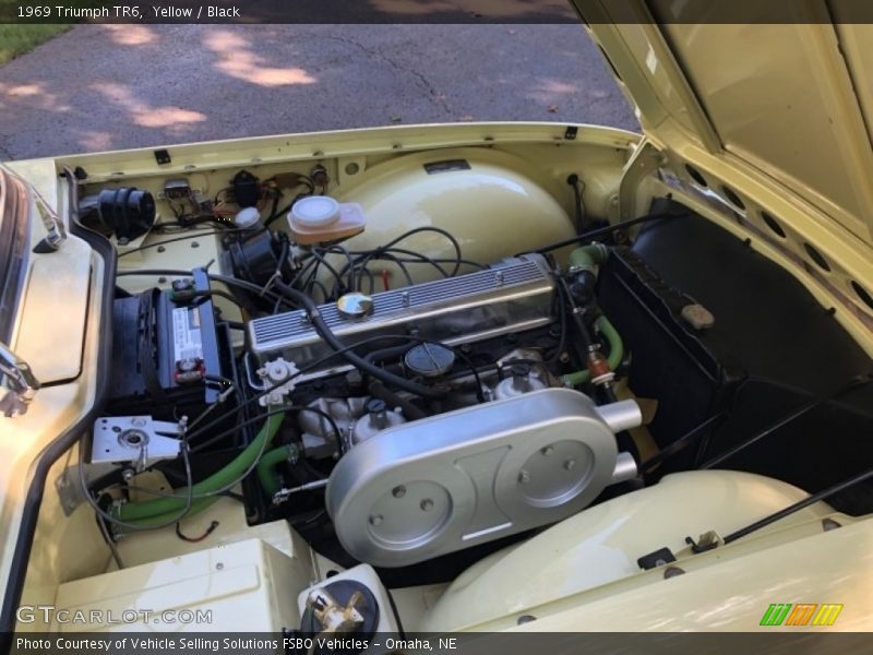  1969 TR6  Engine - 2.5 Liter OHV 12-Valve Inline 6 Cylinder