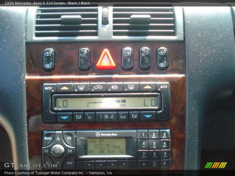 Black / Black 1999 Mercedes-Benz E 320 Sedan