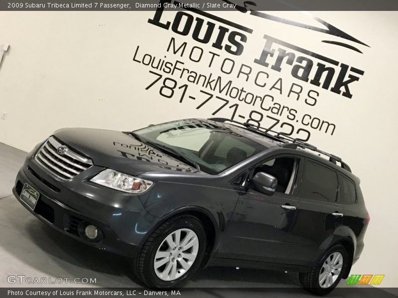 Diamond Gray Metallic / Slate Gray 2009 Subaru Tribeca Limited 7 Passenger