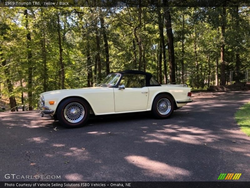  1969 TR6  Yellow