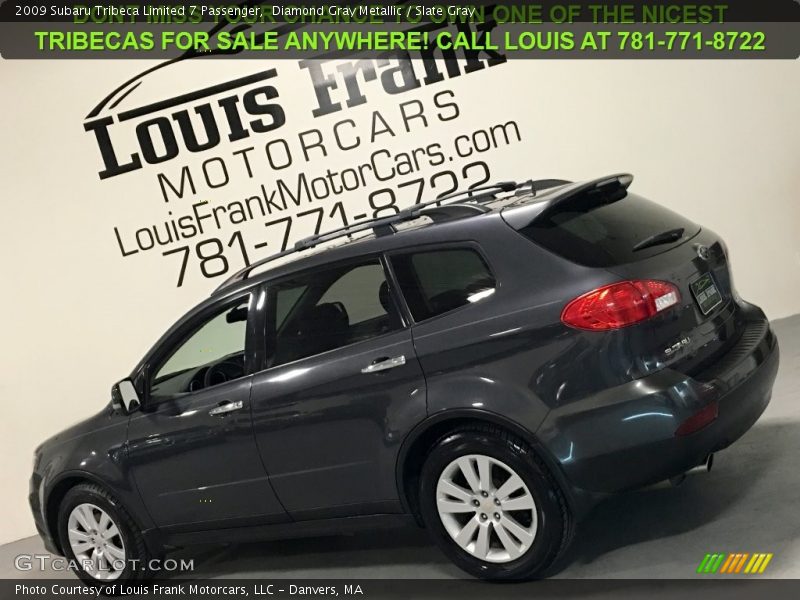 Diamond Gray Metallic / Slate Gray 2009 Subaru Tribeca Limited 7 Passenger