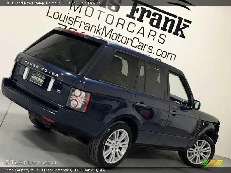 Baltic Blue / Tan/Jet 2011 Land Rover Range Rover HSE