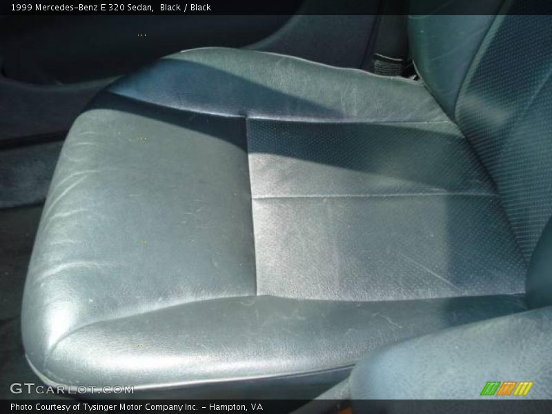 Black / Black 1999 Mercedes-Benz E 320 Sedan